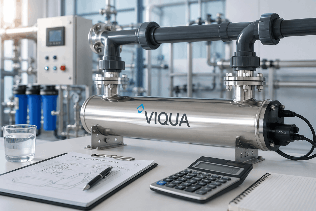 วิธีเลือกสเปก UV Viqua ให้เหมาะกับอัตราการไหล (Flow Rate) โดยวิศวกร เพื่อป้องกันภาวะ Over-spec   