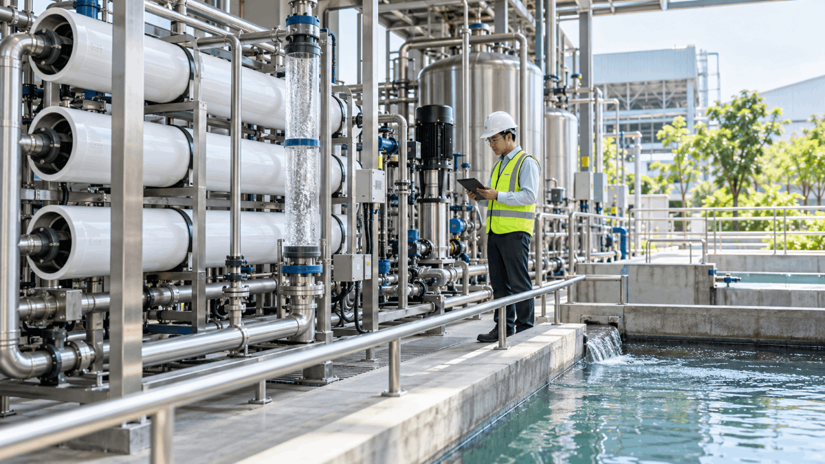 กลยุทธ์การรีไซเคิลน้ำเสียอุตสาหกรรม (Industrial Wastewater Reuse) เพื่อตอบโจทย์โรงงานสีเขียวและมาตรฐาน ESG