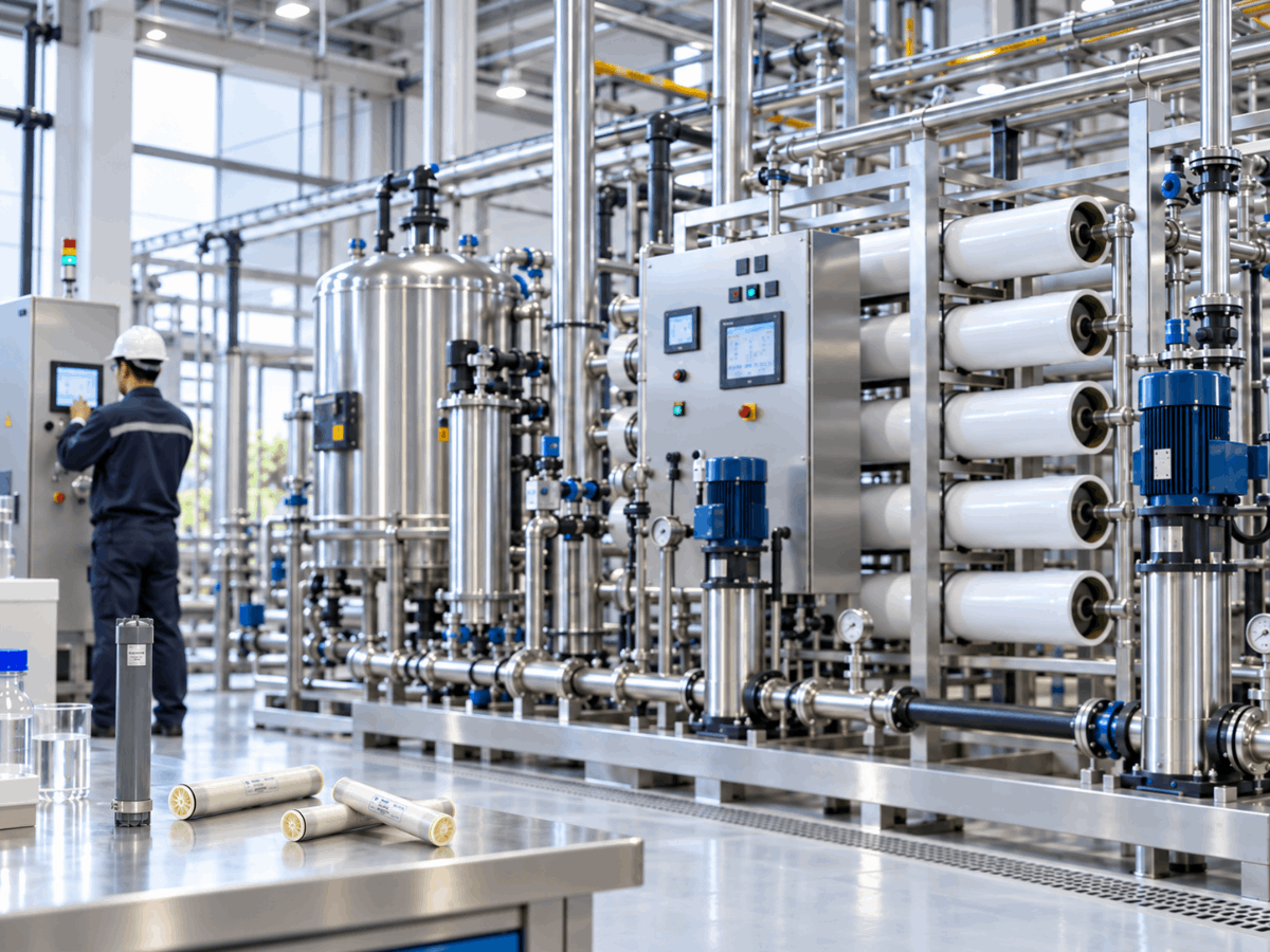 เปรียบเทียบเทคโนโลยี Membrane Filter: MF vs UF vs NF vs RO เลือกแบบไหนให้ตรงโจทย์น้ำดิบโรงงาน